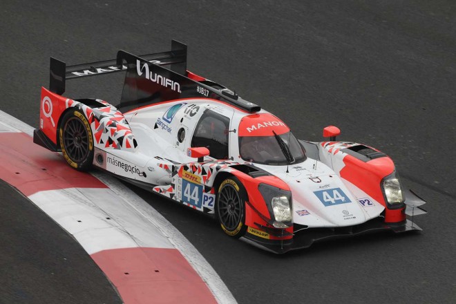 中野信治はWEC富士でマノーからLMP2に出場する。