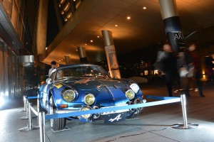 会場には往年の名車、A110も展示された。