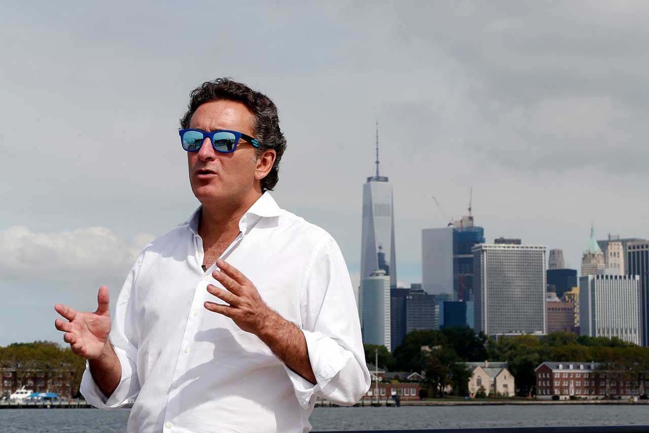 FE開幕戦の香港ePrix前に東京を訪れていたアレハンドロ・アガグCEO