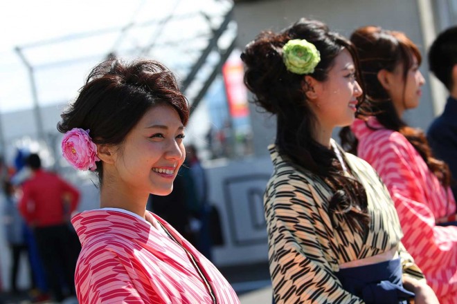 WEC第7戦富士 WEC富士グリッドセレモニーガール