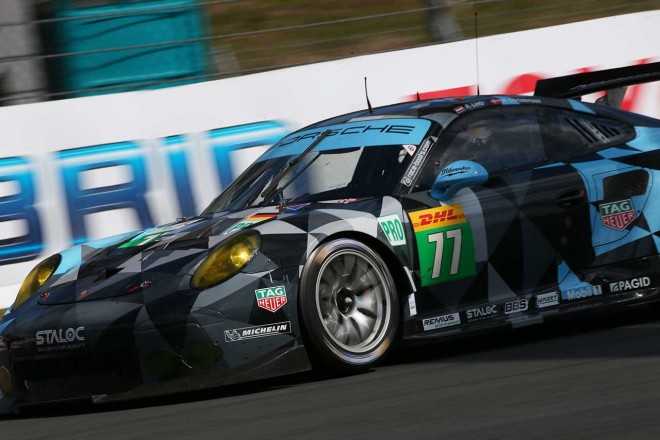 WEC第7戦富士77号車ポルシェ911RSR（2016）