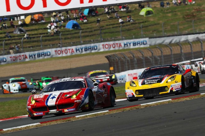 WEC第7戦富士83号車フェラーリF458イタリア