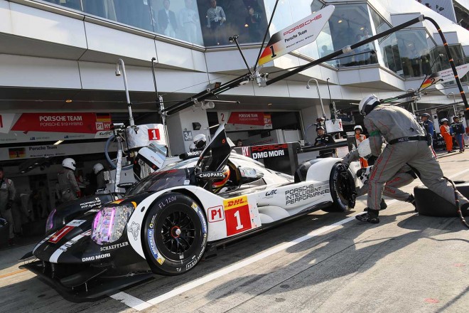1号車ポルシェ919ハイブリッド