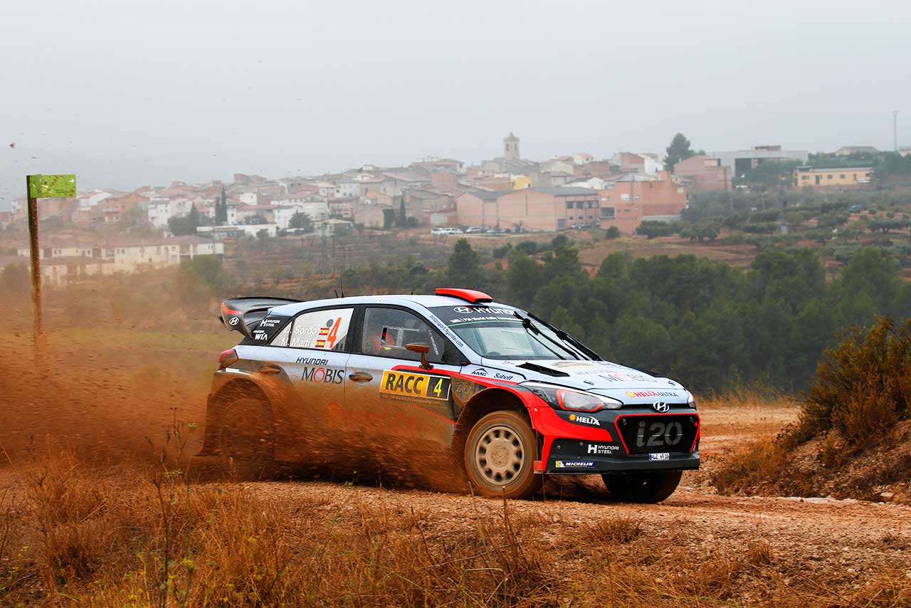 世界ラリー選手権第11戦スペイン ダニ・ソルド（ヒュンダイi20 WRC）
