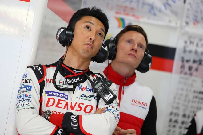 5号車トヨタTS050ハイブリッドのアタックを担当した中嶋一貴