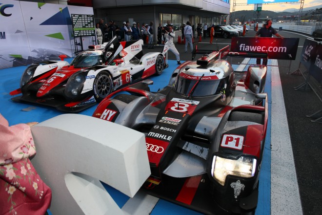 WEC第7戦富士 一発速さでは勝るアウディだったが、一歩及ばず2位