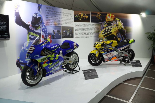 展示「ライバル～History of Japanese GP～」