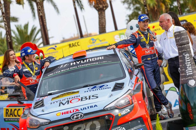 WRC第11戦スペイン 母国ラウンドで今季ベストリザルトを達成したダニ・ソルド