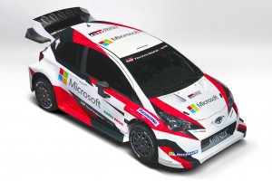 トヨタが2017年のWRCに投入するヤリスWRC