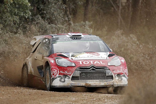 横転やスピン、パンクなどもあったが、ミークはグラベルでの手応えを掴んだという