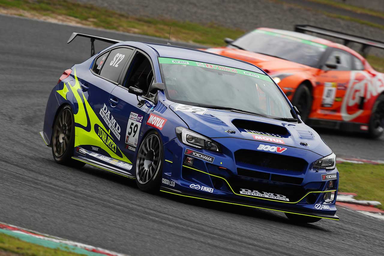 スーパー耐久第5戦岡山 4年連続でST-2クラスを制したDAMD MOTUL ED WRX STI