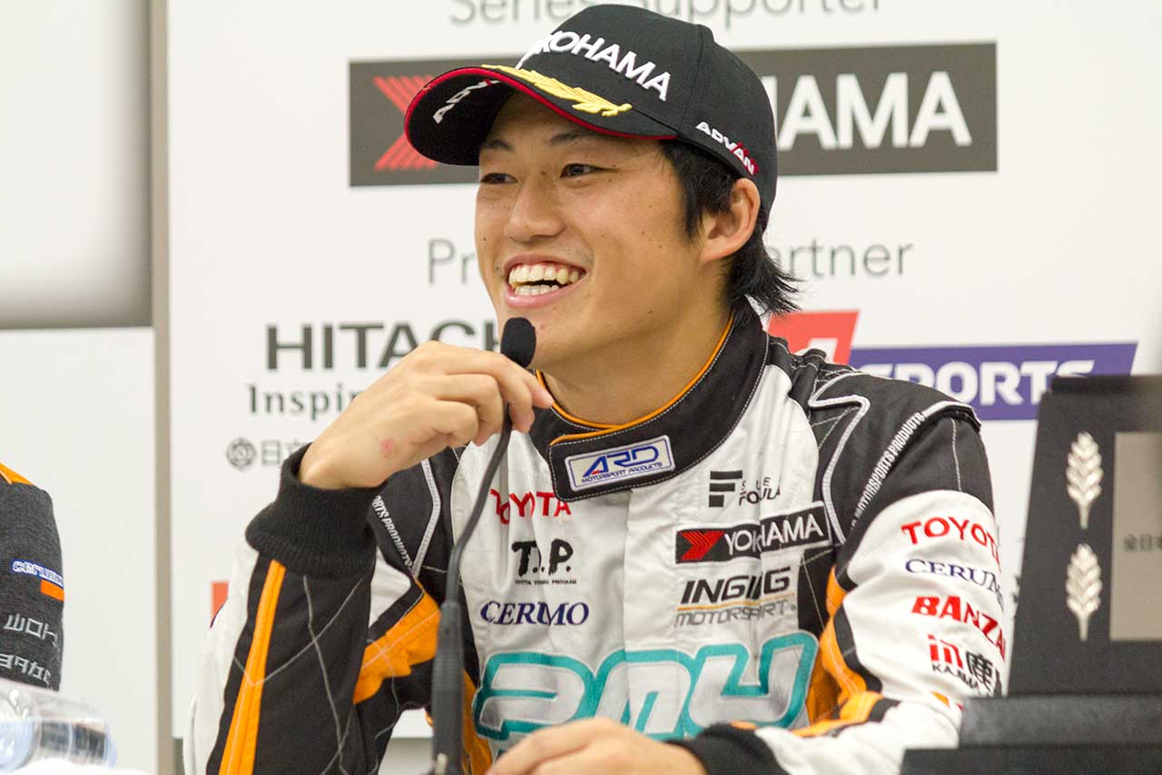 年間チャンピオンに輝いた国本雄資（P.MU／CERUMO・INGING）