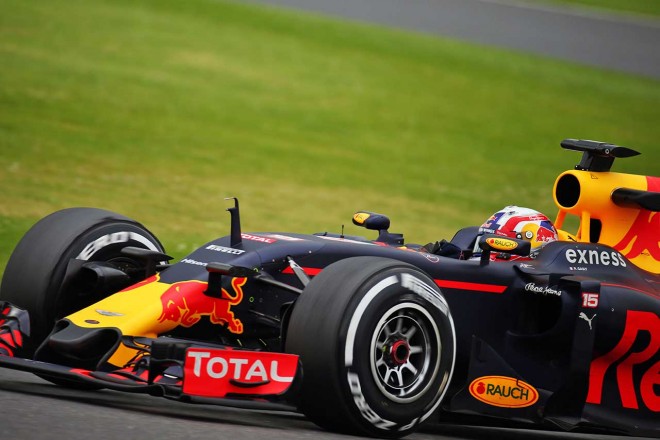 レッドブルF1のテストに参加したガスリー