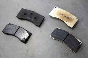 IDIが開発中の専用ブレーキパッド