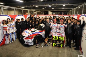 2016年シリーズチャンピオンに輝いたLEXUS TEAM SARD
