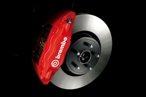Limited・High Performance Packageに採用されるブレンボ製ディスクブレーキ