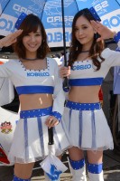 KOBELCO GIRLSの西村いちかさん、三城千咲さん