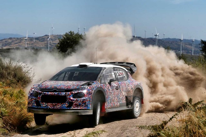 Mスポーツと同様、オジエ獲得に乗り出しているとされるシトロエンの2017年型C3 WRC