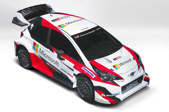 トヨタが2017年WRCに投入するヤリスWRC