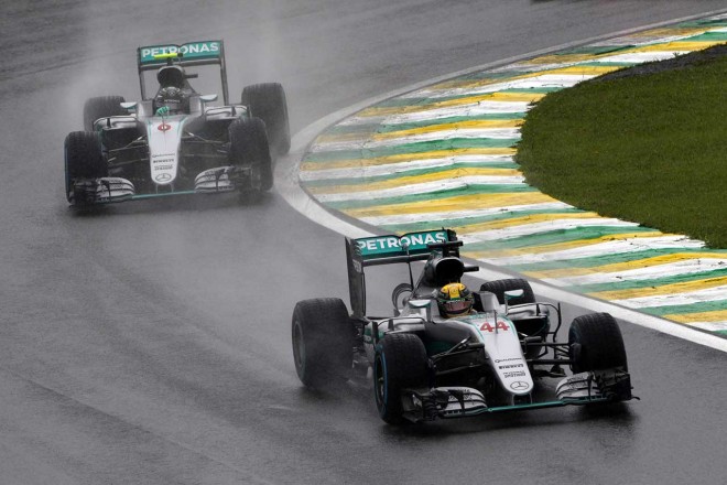 ブラジルGPでのメルセデス勢