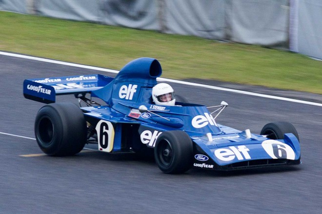 往年のF1マシンが駆け抜ける『LEGEND of Formula1』では、リシャール・ミル氏所有のティレル006・フォードも疾走。