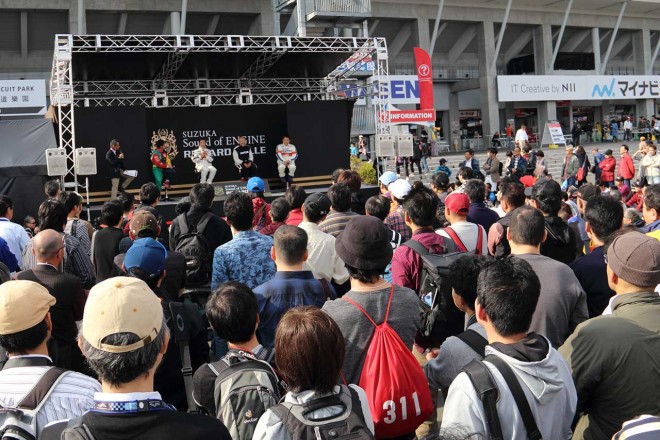 4名ものレジェンドが集まったこともあり、トークショーは盛況。