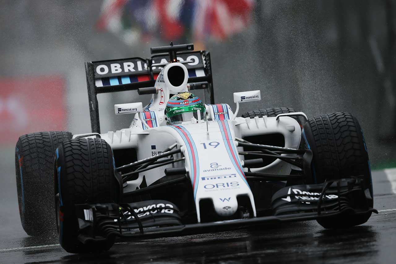 ブラジルGPでのウイリアムズ