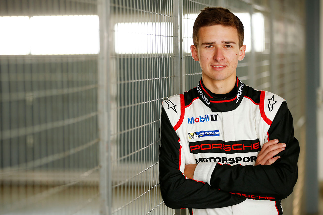 ポルシェジュニアに選ばれたマット・キャンベル