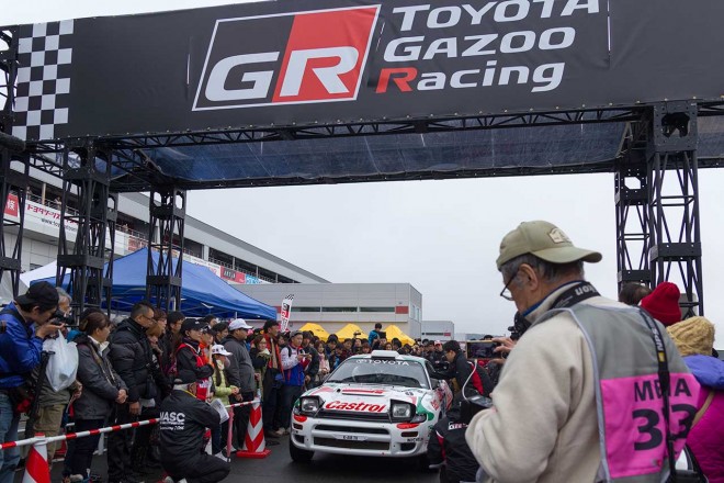 今年のTGRF2016では場内各所をステージに見立てた『TOYOTA GAZOO Racing FESTIVALラリー選手権』も開催