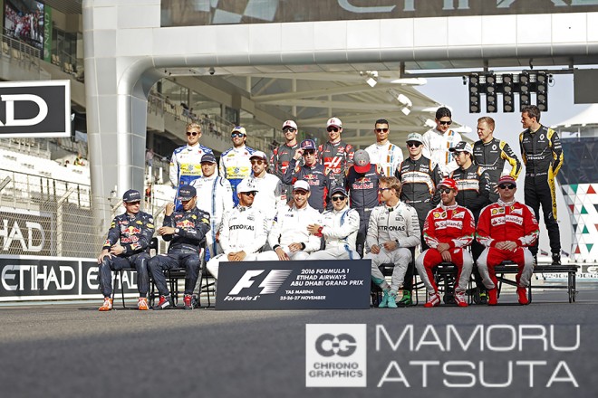 キラキラした表情で世界チャンピオン確認を喜ぶロズベルグ@アブダビGP3回目