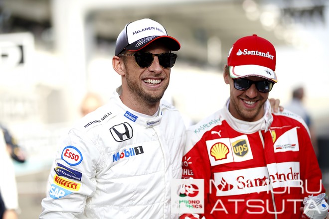 キラキラした表情で世界チャンピオン確認を喜ぶロズベルグ@アブダビGP3回目