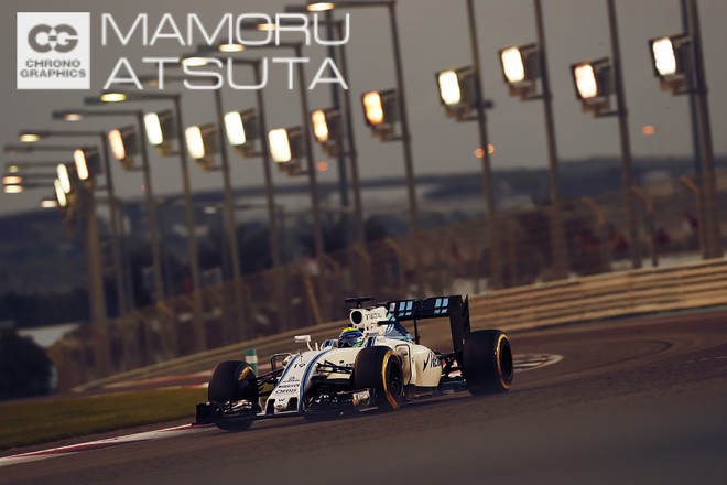 キラキラした表情で世界チャンピオン確認を喜ぶロズベルグ@アブダビGP3回目