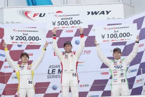 インタープロト第8戦 表彰台