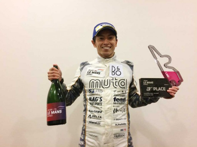急きょ参戦した富士のAsLMS第2戦で、LMP3クラス3位と貴重な戦力になった吉田広樹