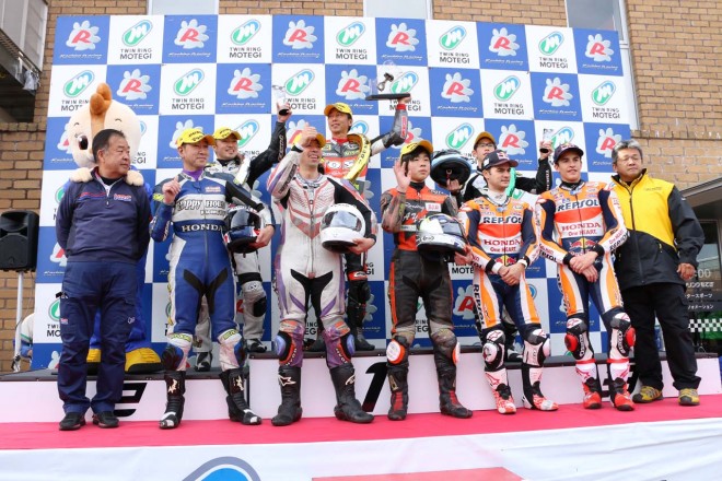 CBR250R Dream Cup DUNLOP杯 ビギナーチャンピオンシップ 2016　表彰式