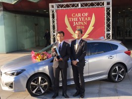 2016-2017日本カー・オブ・ザ・イヤーを受賞したスバル・インプレッサスポーツ/G4