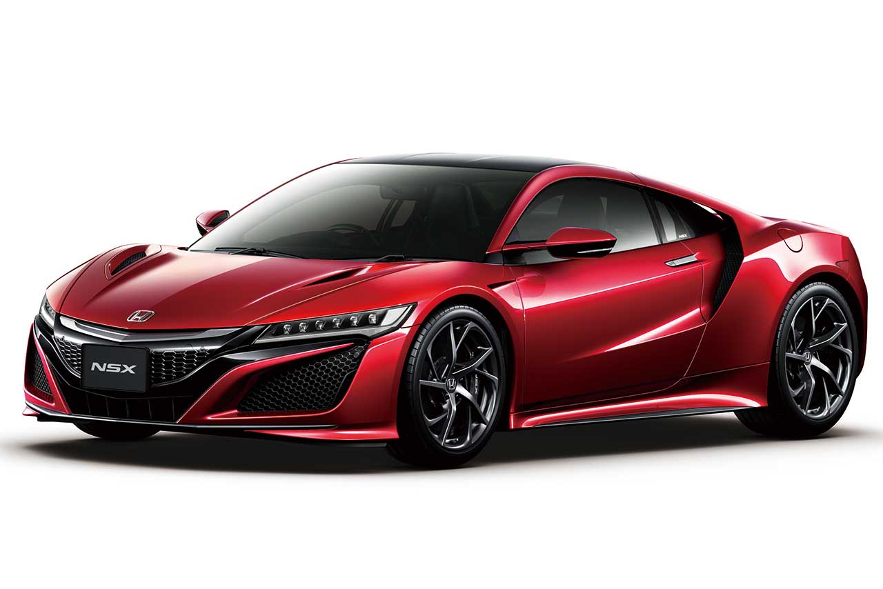 日本カー・オブ・ザ・イヤーの実行委員会特別賞を受賞したホンダNSX