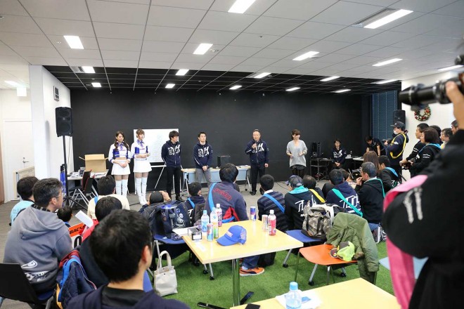 チーム国光のシーズンエンドミーティングには70名ものファンが集結