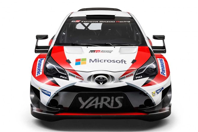 トヨタが2017年のWRCに投入するヤリスWRC