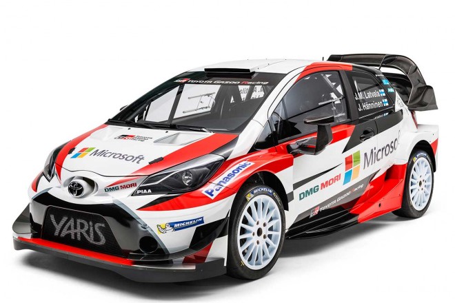 トヨタが2017年のWRCに投入するヤリスWRC