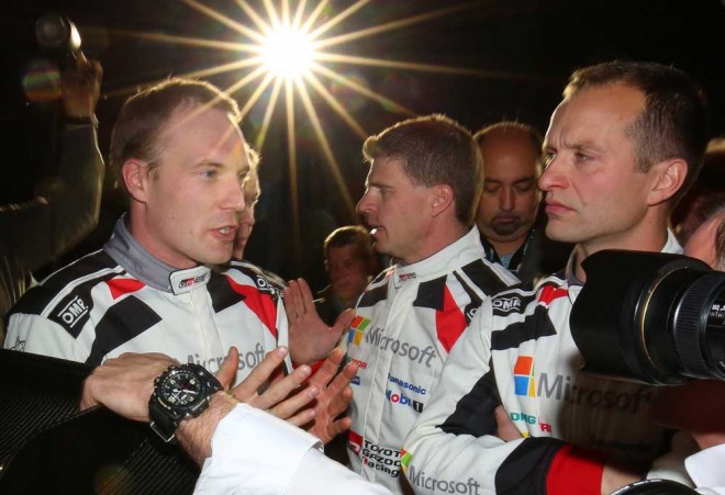 開発テストでステアリングを握ったヤリ-マティ・ラトバラ