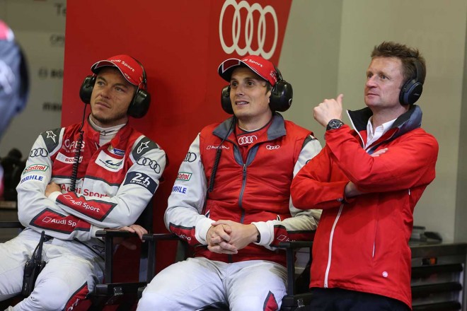 現役引退後もアウディスポーツで活動するアラン・マクニッシュ