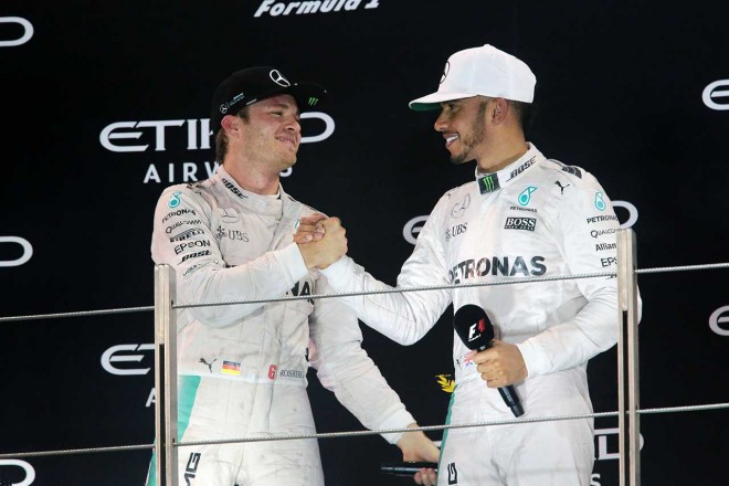 メルセデスF1は強力なライバル関係にあるハミルトンとロズベルグを4年間に渡りコントロールした