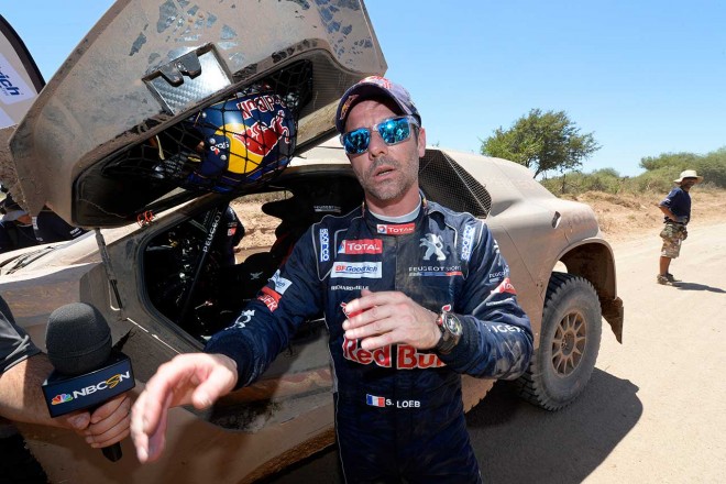 セバスチャン・ローブ（プジョー3008DKR）