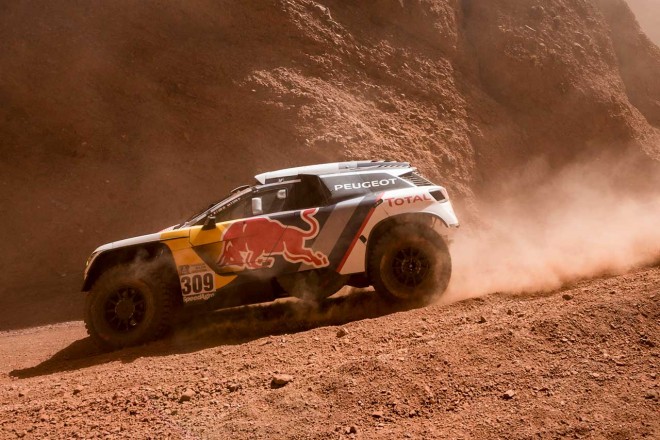 セバスチャン・ローブ（プジョー3008DKR）