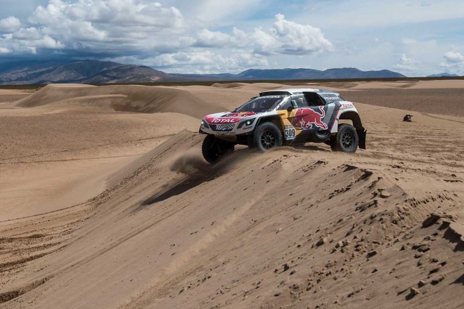 セバスチャン・ローブ（プジョー3008DKR）