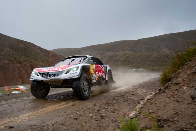 セバスチャン・ローブ（プジョー3008DKR）