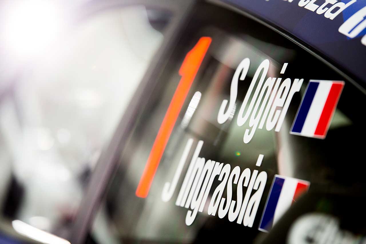 セバスチャン・オジエがWRC開幕戦に向けた事前テスト中にクラッシュするアクシデントがあった