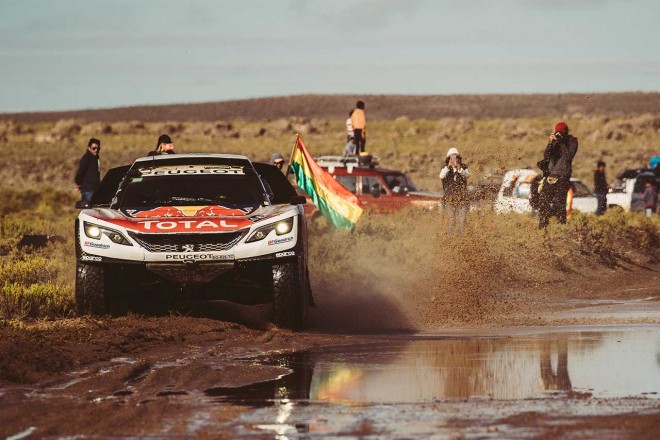 セバスチャン・ローブ（プジョー3008DKR）