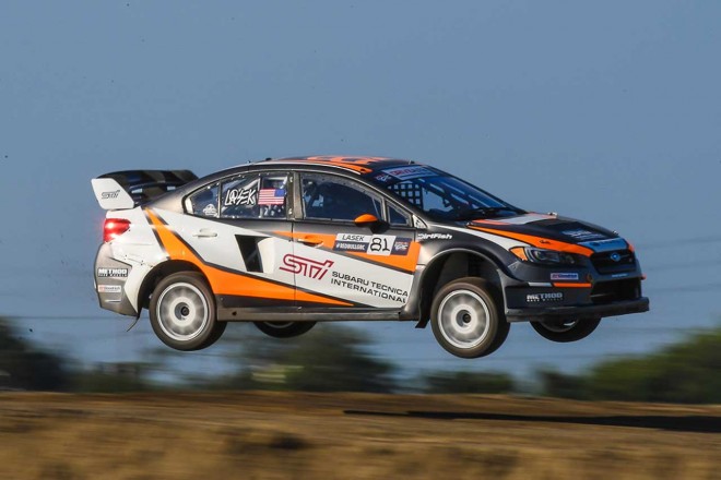 GRCは各ステージにジャンピングスポットが設置されるのも特徴のひとつ